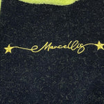 MARC ELLIS maglia tinta unita girocollo con stampa Nero per Bambina JMJSW00183XX NERO MARC ELLIS