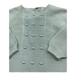 WEDOBLE tutina tinta unita con ricami Azzurro per Neonato V2202346A AZZURRO WEDOBLE