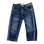 CESARE PACIOTTI jeans tinta unita con girovita regolabile Blu per Neonato PTP5362B BLU CESARE PACIOTTI