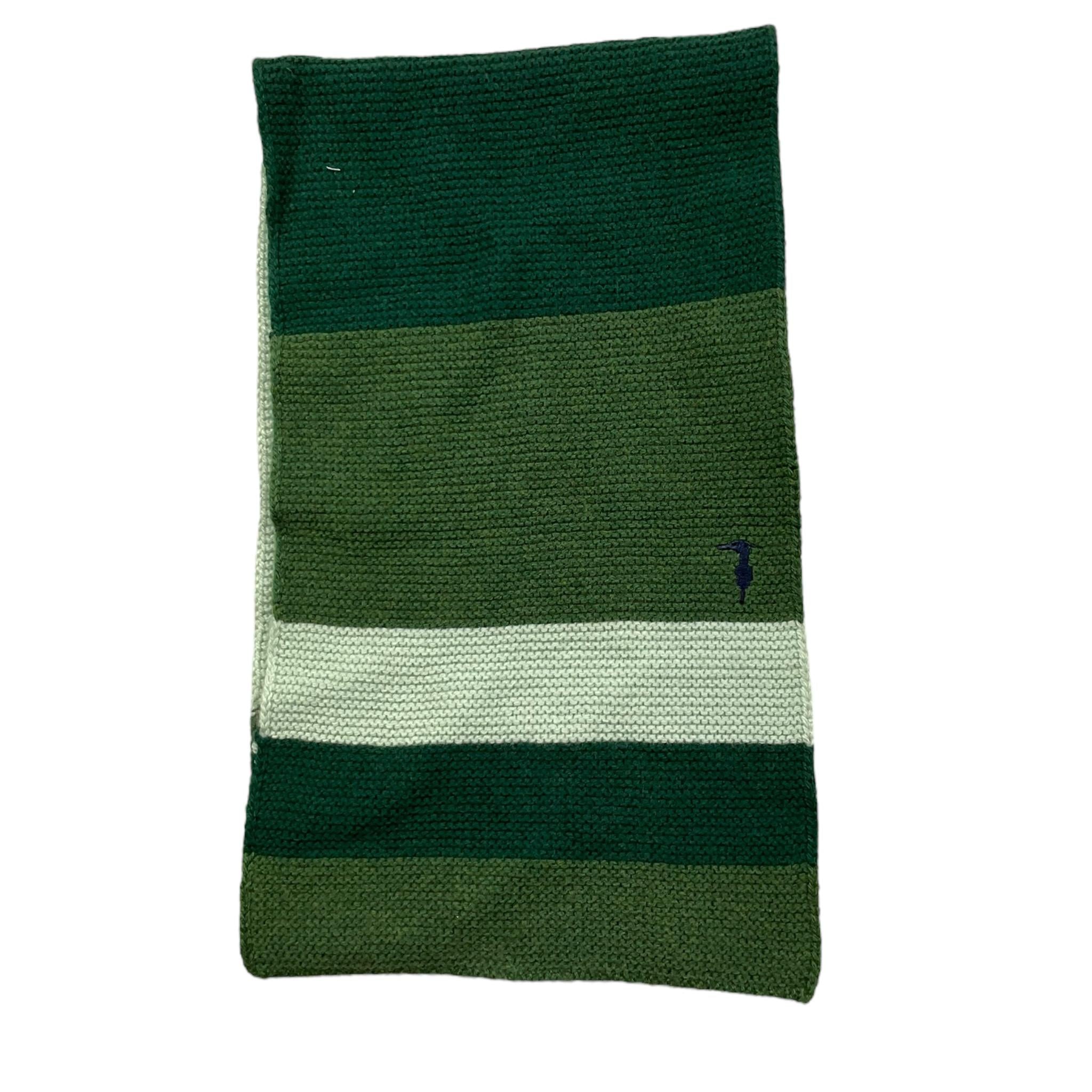 TRUSSARDI sciarpa tinta unita con fantasia a righe Verde per Neonato TIA25133SC VERDE TRUSSARDI