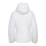 K-WAY giubbino reversibile con zip e cappuccio bicolore Bianco/beige per Bambina K5123QWX BIANCO/BEIGE K-WAY