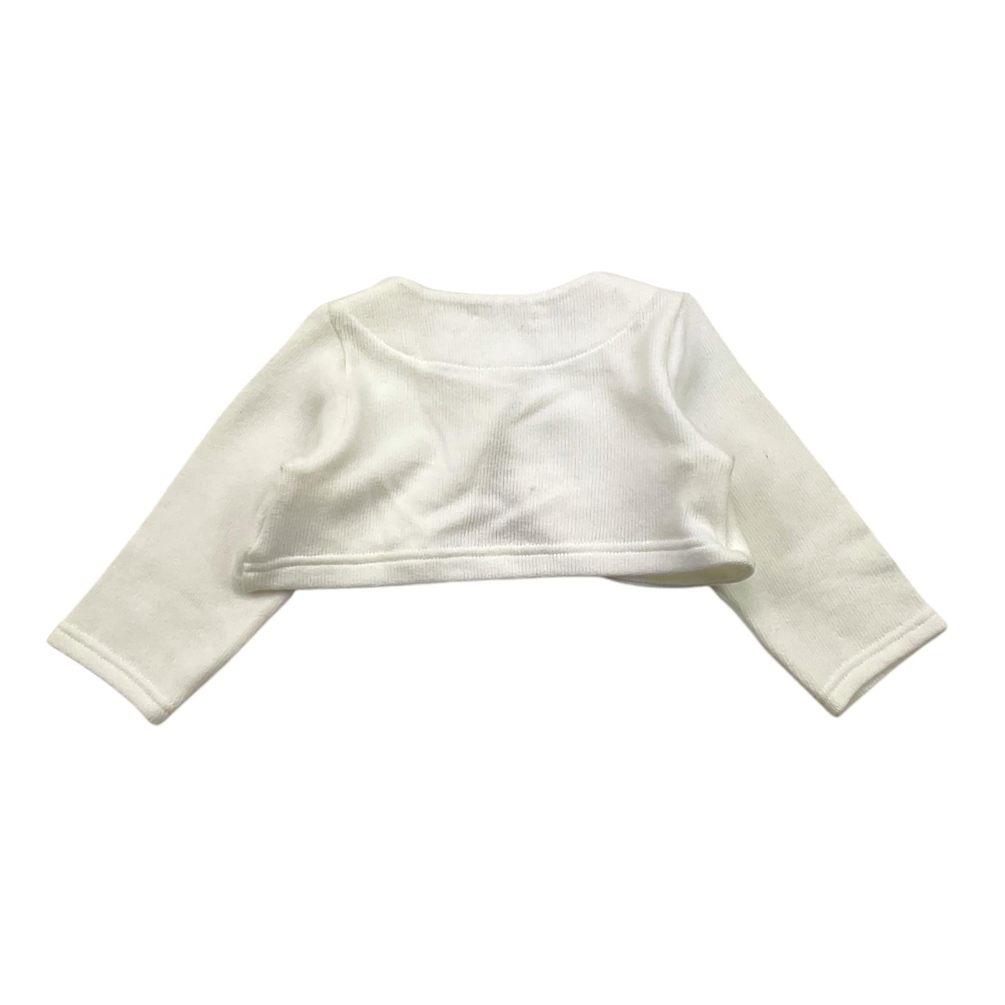 BARCELLINO coprispalle tinta unita Bianco per Neonata 4951 BIANCO BARCELLINO