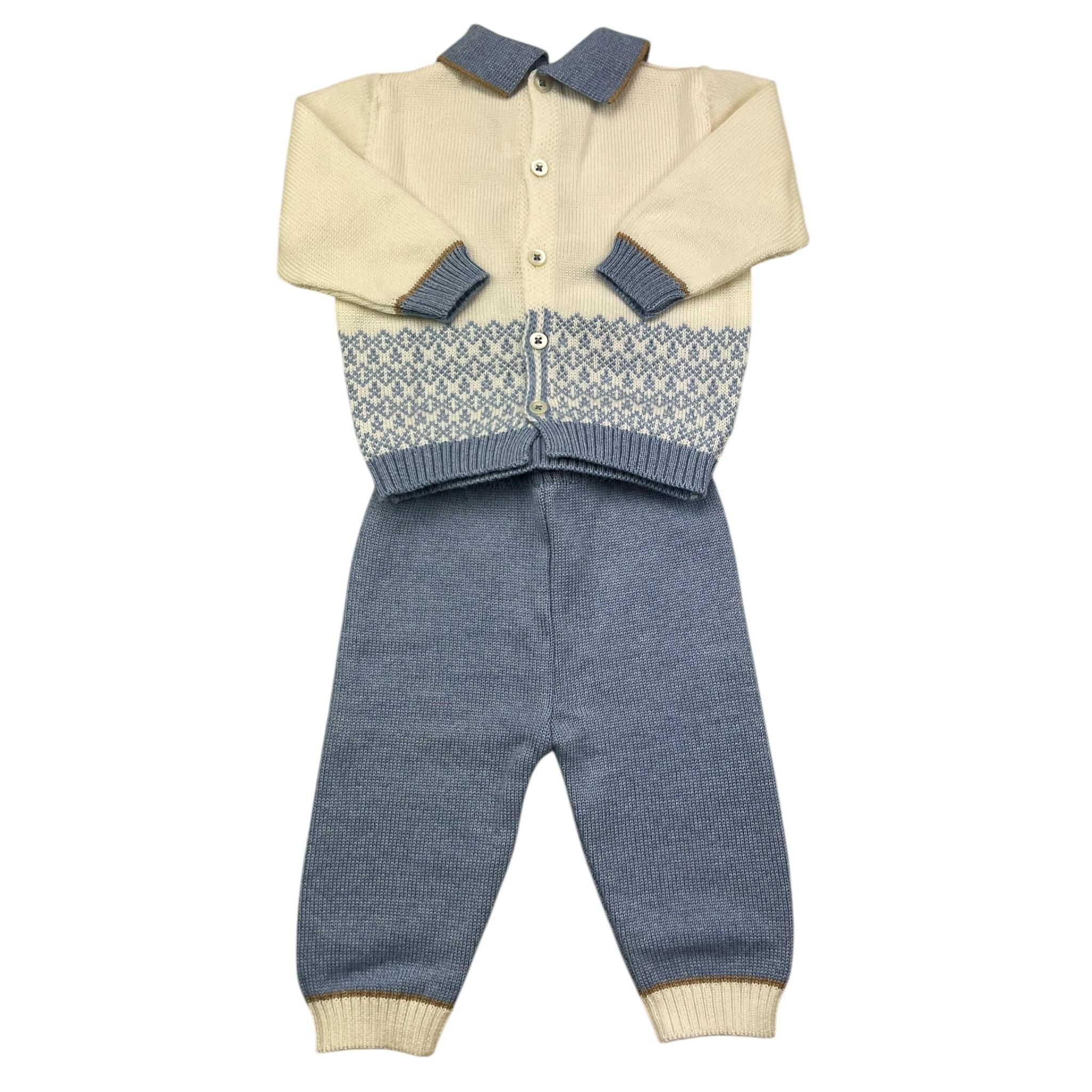 COLORI CHIARI completo 2 pezzi maglia-pantalone Azzurro per Neonato MF217764 AZZURRO COLORI CHIARI
