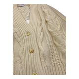 DONDUP cardigan tinta unita con bottoni Panna per Neonata DFMA017N PANNA DONDUP