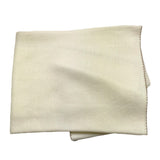 LITTLE BEAR coperta tinta unita con ricami in contrasto Panna per Neonato 9120 PANNA LITTLE BEAR
