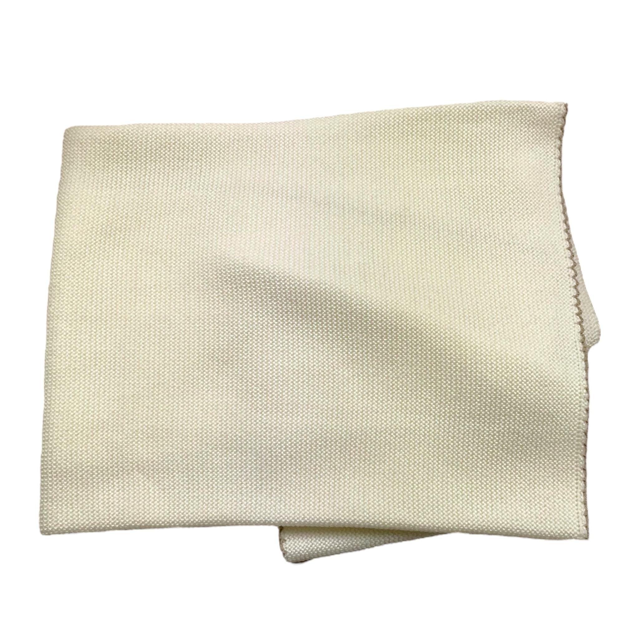 LITTLE BEAR coperta tinta unita con ricami in contrasto Panna per Neonato 9120 PANNA LITTLE BEAR