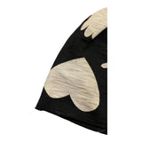 SHOE cappello tinta unita con stampe in contrasto Nero per Bambina CAPSH NERO SHOE
