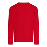 SAINT BARTH maglia girocollo tinta unita con stampa Rosso per Bambino DOU000102536G ROSSO SAINT BARTH