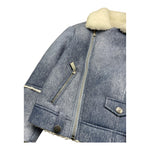 JOHN RICHMOND montone tinta unita effetto denim Blu per Bambino RBA25140GB BLU JOHN RICHMOND