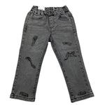 MAYORAL jeans tinta unita con elastico in vita Nero per Bambino 4538X NERO MAYORAL