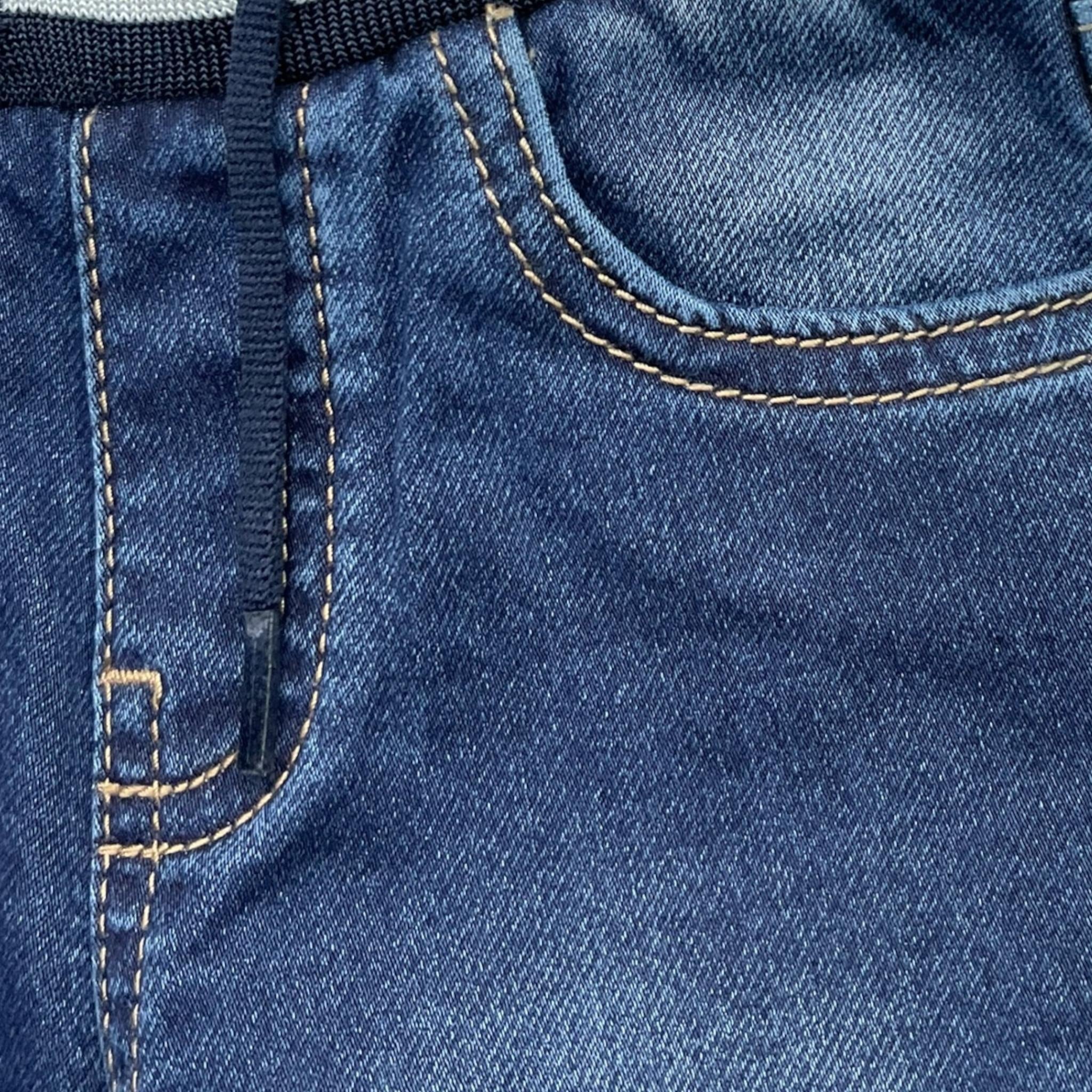 MAYORAL jeans elasticizzato tinta unita con elastico in vita Blu notte per Neonato 2534X BLU NOTTE MAYORAL