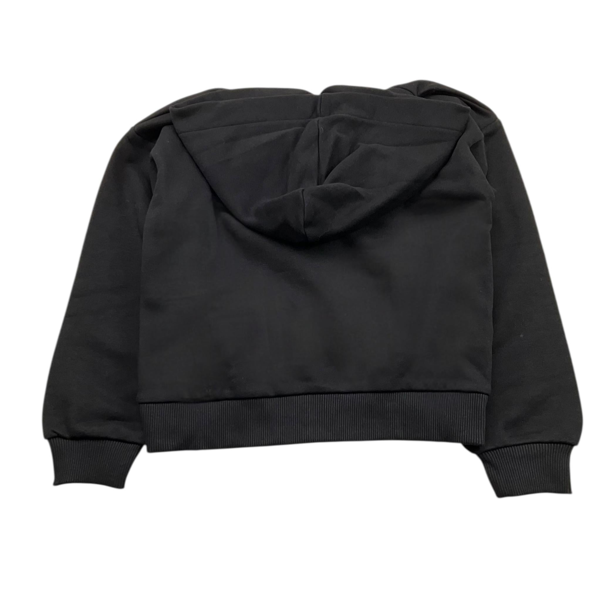 GAELLE felpa tinta unita con cappuccio e stampa Nero per Bambina 2741FY1062 NERO GAELLE