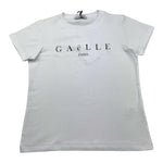 GAELLE t-shirt girocollo tinta unita con stampa Bianco per Bambina 2746M00088 BIANCO GAELLE