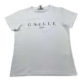 GAELLE t-shirt girocollo tinta unita con stampa Bianco per Bambina 2746M00088 BIANCO GAELLE