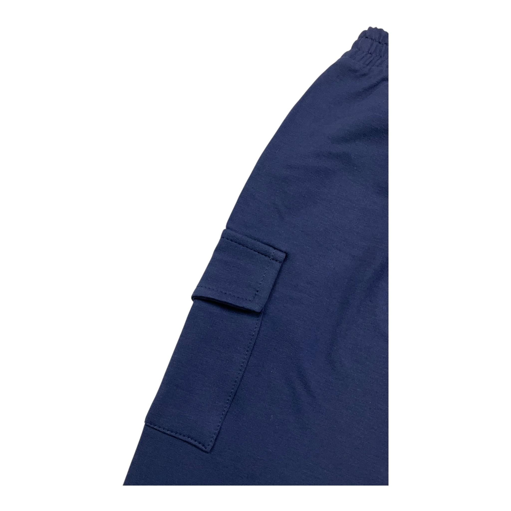 PLEASE pantalone tuta tinta unita Blu per Bambino FJ28042B60 BLU PLEASE