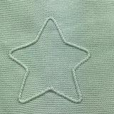 WEDOBLE salopettes tinta unita con stampa stella Verde acqua per Neonato V2208310A VERDE ACQUA WEDOBLE