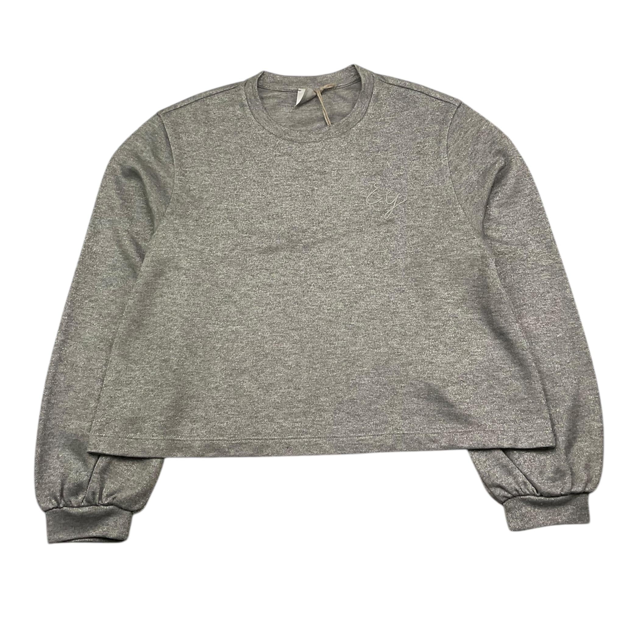 ELEVENTY shirt girocollo tinta unita Grigio per Bambina EV8A00 GRIGIO ELEVENTY