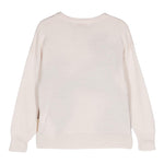 MONNALISA maglia girocollo tinta unita con stampa Beige per Bambina 19D615 BEIGE MONNALISA