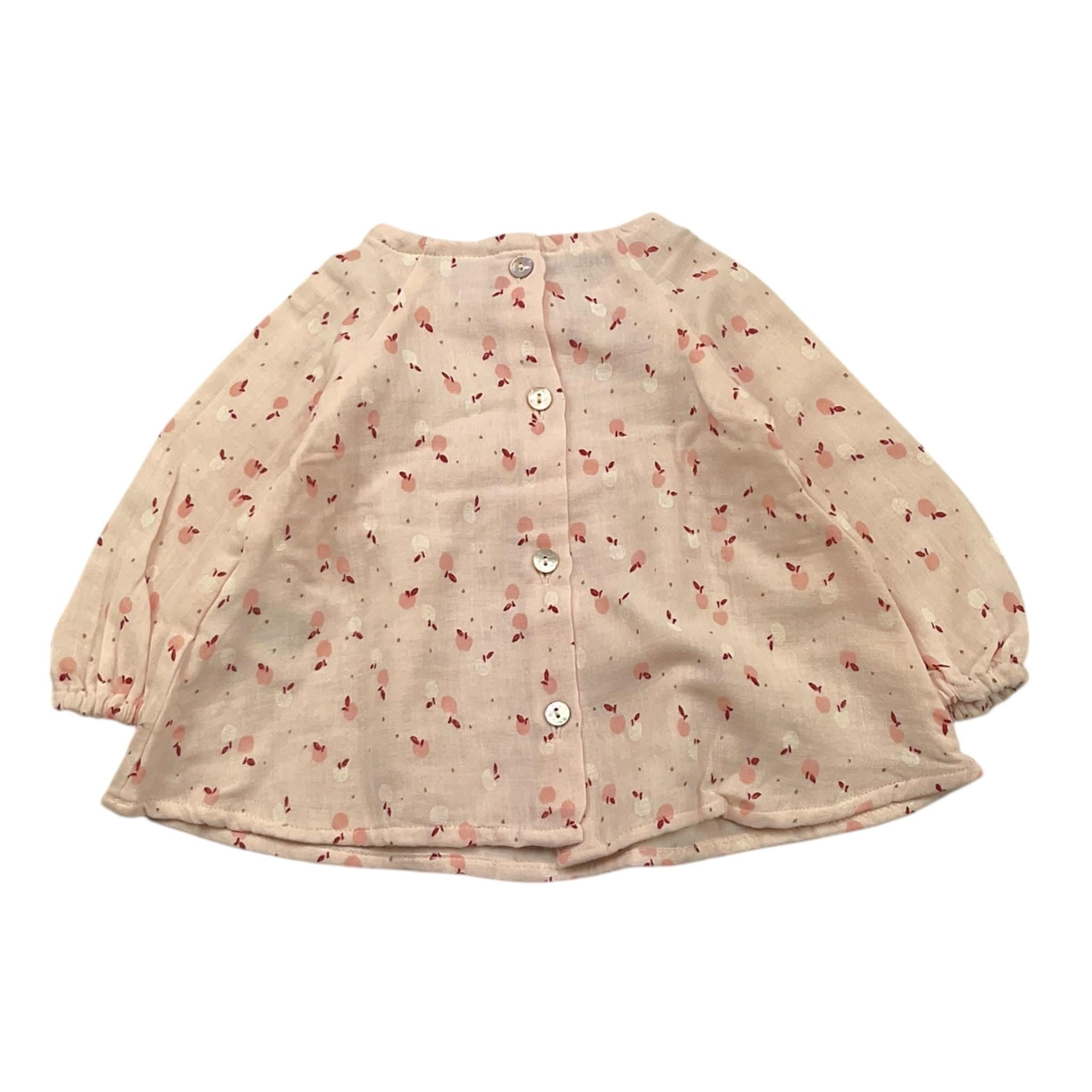 YATSI BABY completo 2pz camicia-pantalone tinta unita con elastico in vita Panna per Neonata 24441520 PANNA YATSI BABY