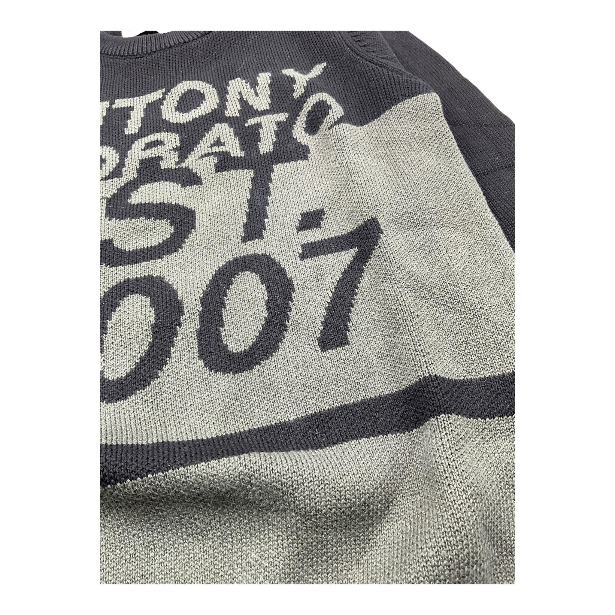 ANTONY MORATO maglia girocollo tinta unita con stampa Nero per Bambino MKSW01217 NERO ANTONY MORATO