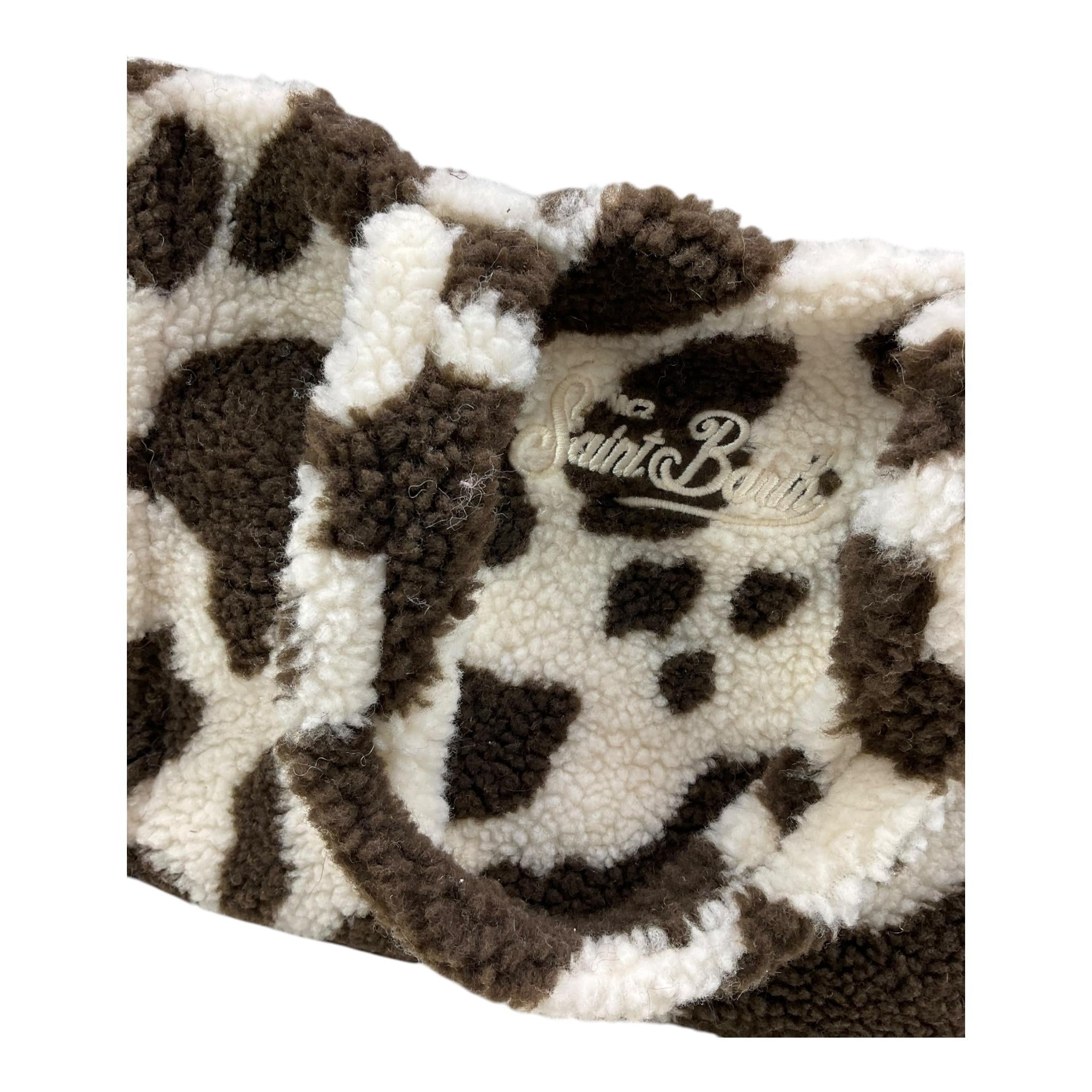 SAINT BARTH borsa fantasia mucca Panna per Bambina COLETTETEDDY PANNA SAINT BARTH