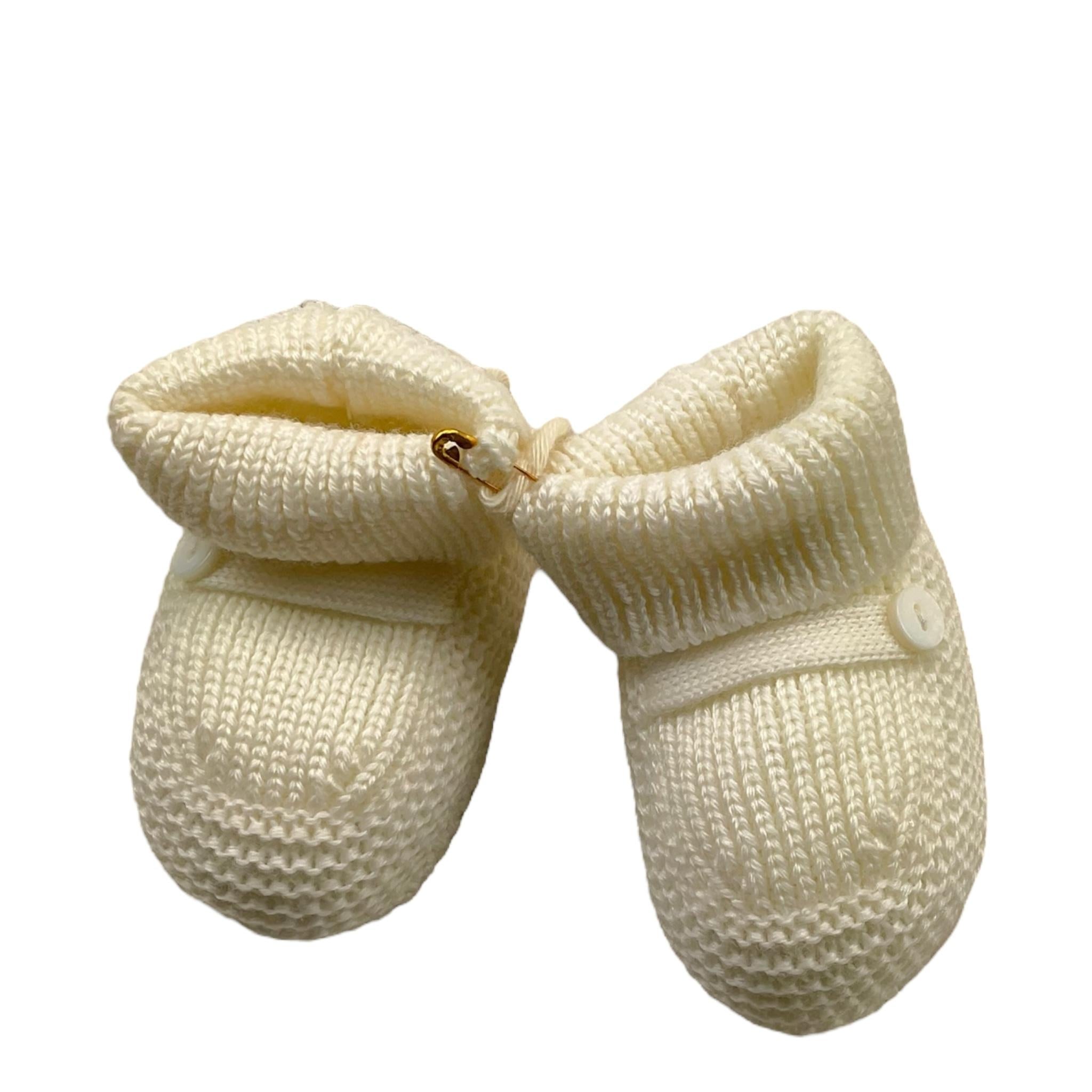 LITTLE BEAR babbucce tinta unita Bianco per Neonato 9132 BIANCO LITTLE BEAR