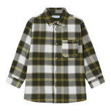 MAYORAL camicia manica lunga fantasi quadri Verde per Bambino 4107 VERDE MAYORAL