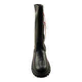 DIESEL stivale alto tinta unita con logo Nero per Bambina BC0573 NERO DIESEL
