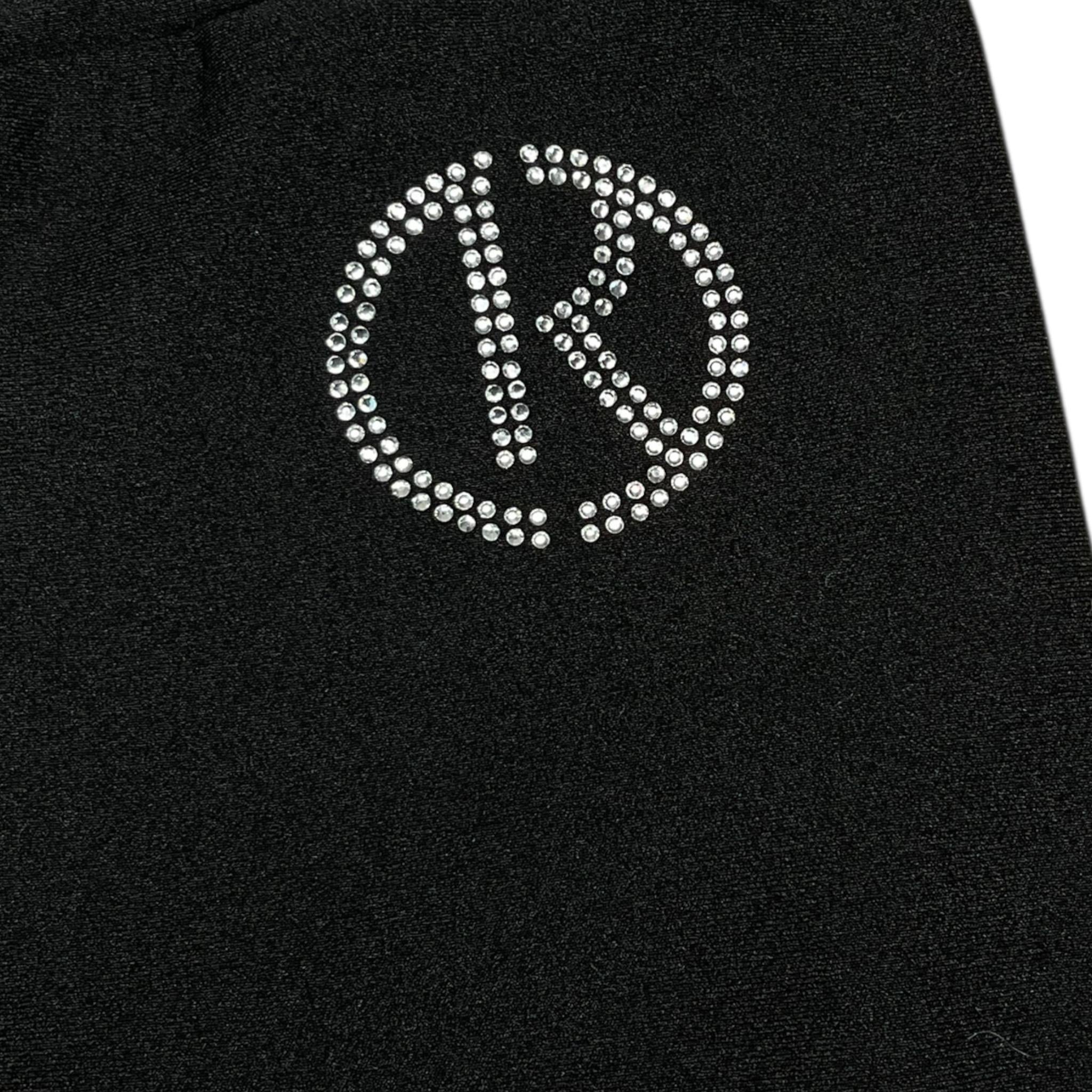 RELISH leggins tinta unita con brillantini Nero per Bambina RGA2407036006 NERO RELISH