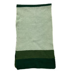 TRUSSARDI sciarpa tinta unita con fantasia a righe Verde per Neonato TIA25133SC VERDE TRUSSARDI