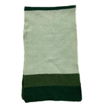 TRUSSARDI sciarpa tinta unita con fantasia a righe Verde per Neonato TIA25133SC VERDE TRUSSARDI