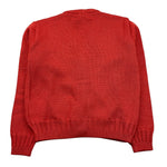 MIMISOL cardigan tinta unita con bottoni Corallo per Bambina MFMA049 CORALLO MIMISOL