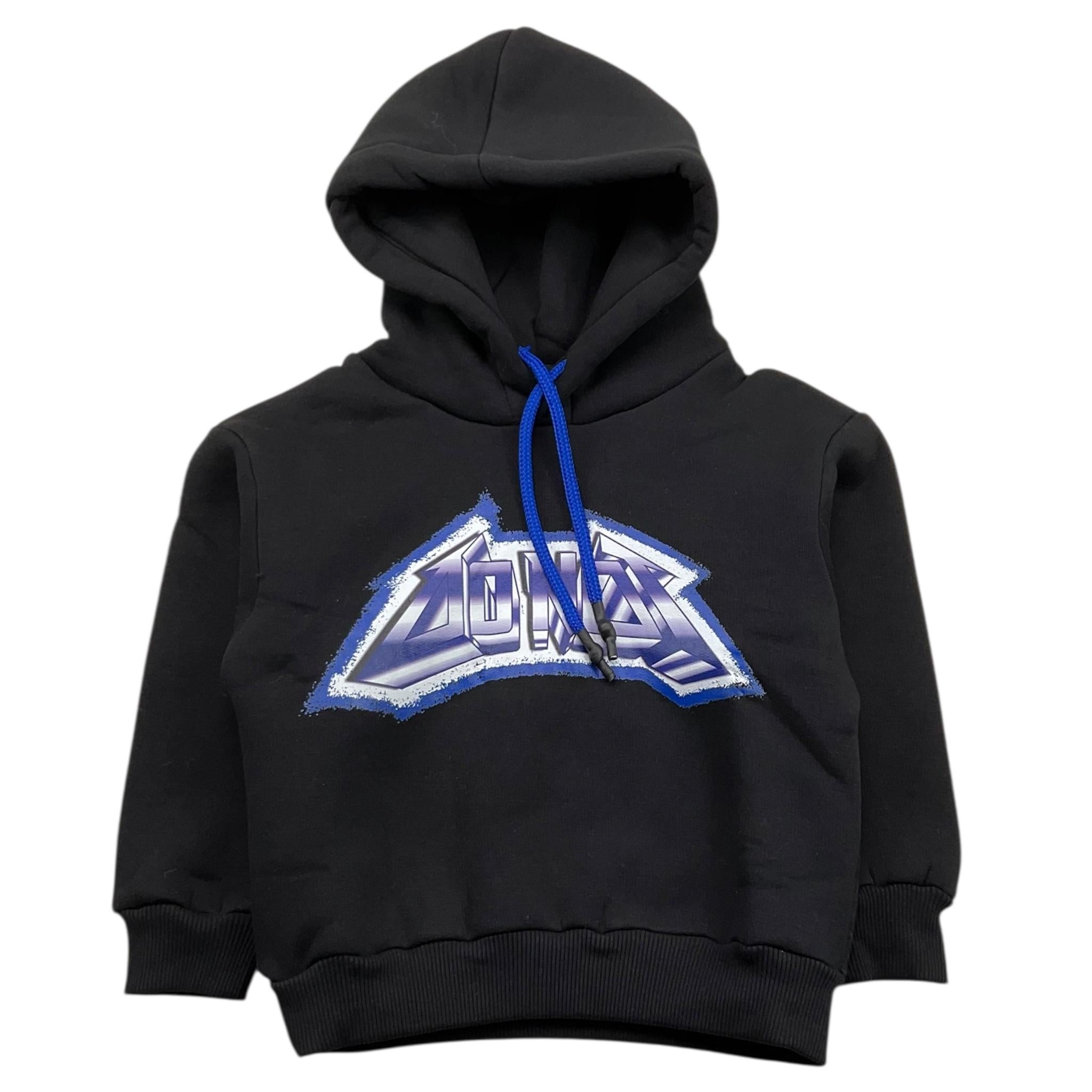 DO NOT CONFORM felpa chiusa con cappuccio tinta unita cn logo Nero per Neonato FE025N NERO DO NOT CONFORM