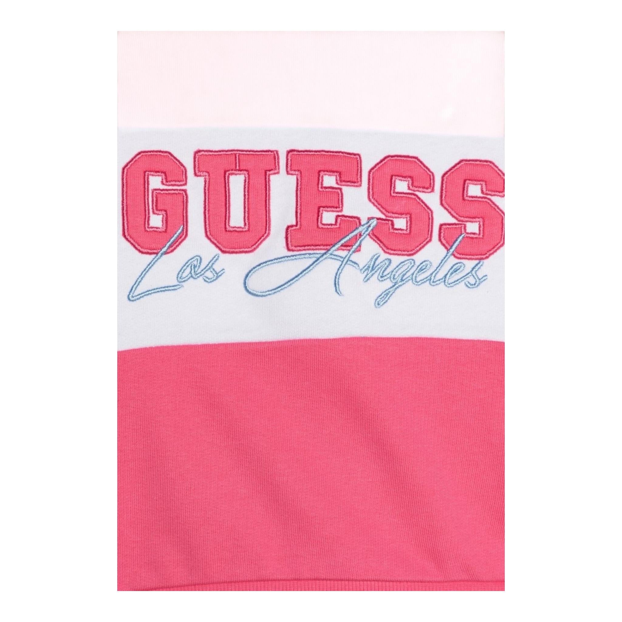 GUESS felpa chiusa multicolor girocollo Multicolor per Neonata KA4Q03KA6R3 MULTICOLOR GUESS