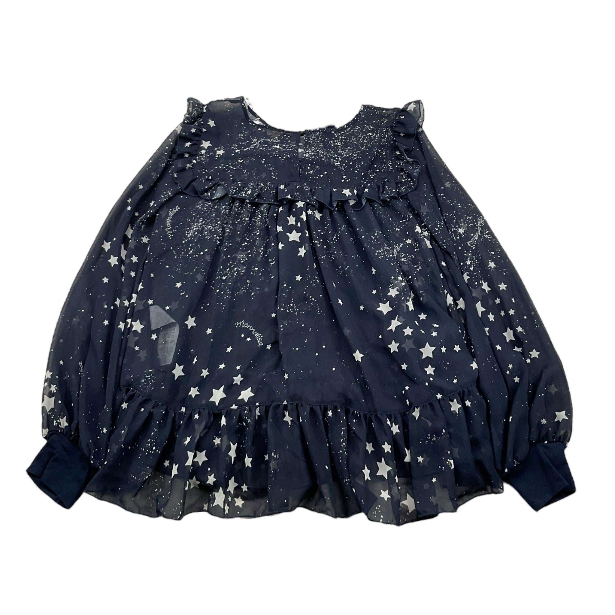 MONNALISA set canotta-camicia tinta unita Blu per Bambina 710304 BLU MONNALISA