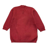 MAYORAL abito tinta unita in maglia cn stampa Rosso per Neonata 2918 ROSSO MAYORAL