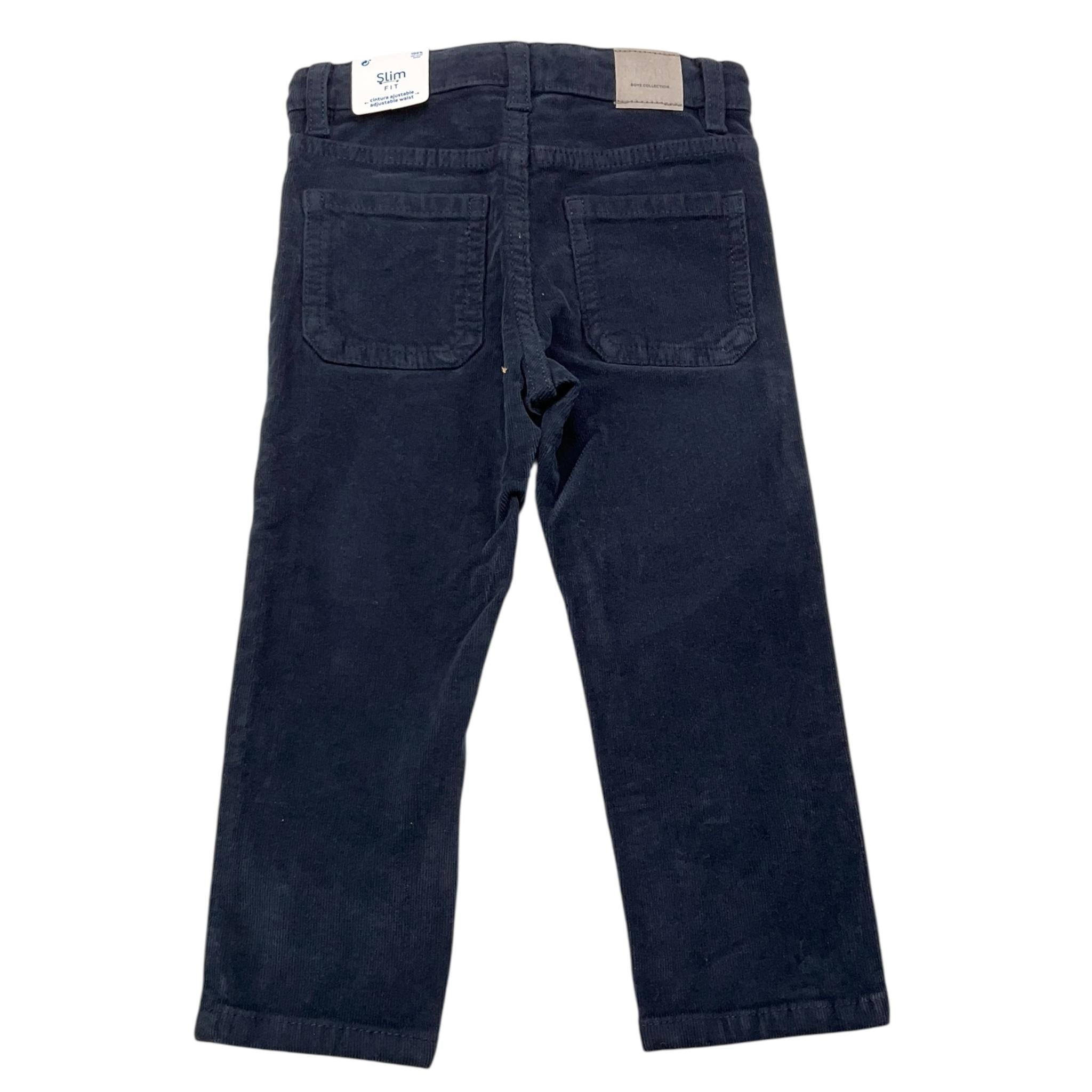 MAYORAL pantalone tinta unita in camoscio Blu per Bambino 502X BLU MAYORAL