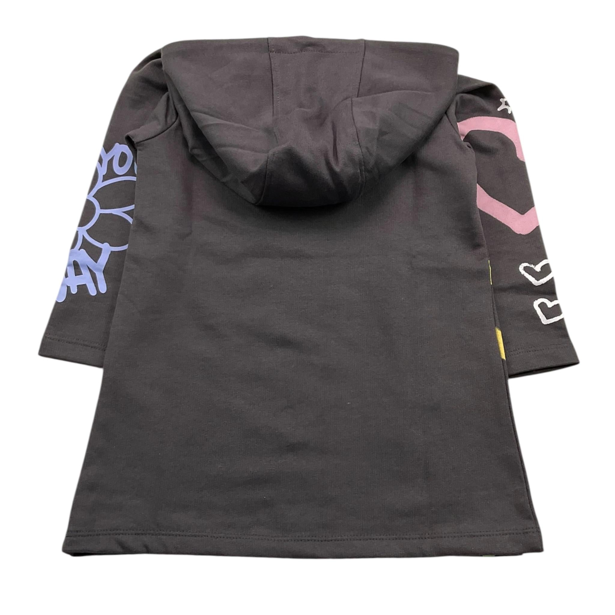 LOSAN abito manica lunga tnta unita con cappucci Grigio per Bambina 51030116020018 GRIGIO LOSAN