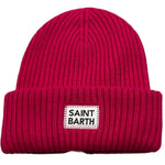 SAINT BARTH cappello tinta unita con stampa Fuxia per Bambina BRR00011 FUXIA SAINT BARTH