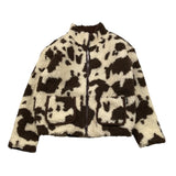 SAINT BARTH giubbino bicolore con fantasia e zip Panna per Bambina JYA0001 PANNA SAINT BARTH