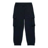 DIESEL pantalone tuta tinta unita tasconi Nero per Bambino J01966X NERO DIESEL