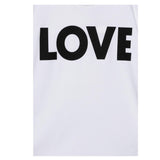 MOSCHINO t-shirt girocollo tinta unita con stampa Bianco per Bambina HDM06HX BIANCO MOSCHINO