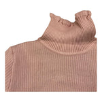SMILE YES maglia tinta unita collo alto Rosa per Bambina BA963 ROSA SMILE YES
