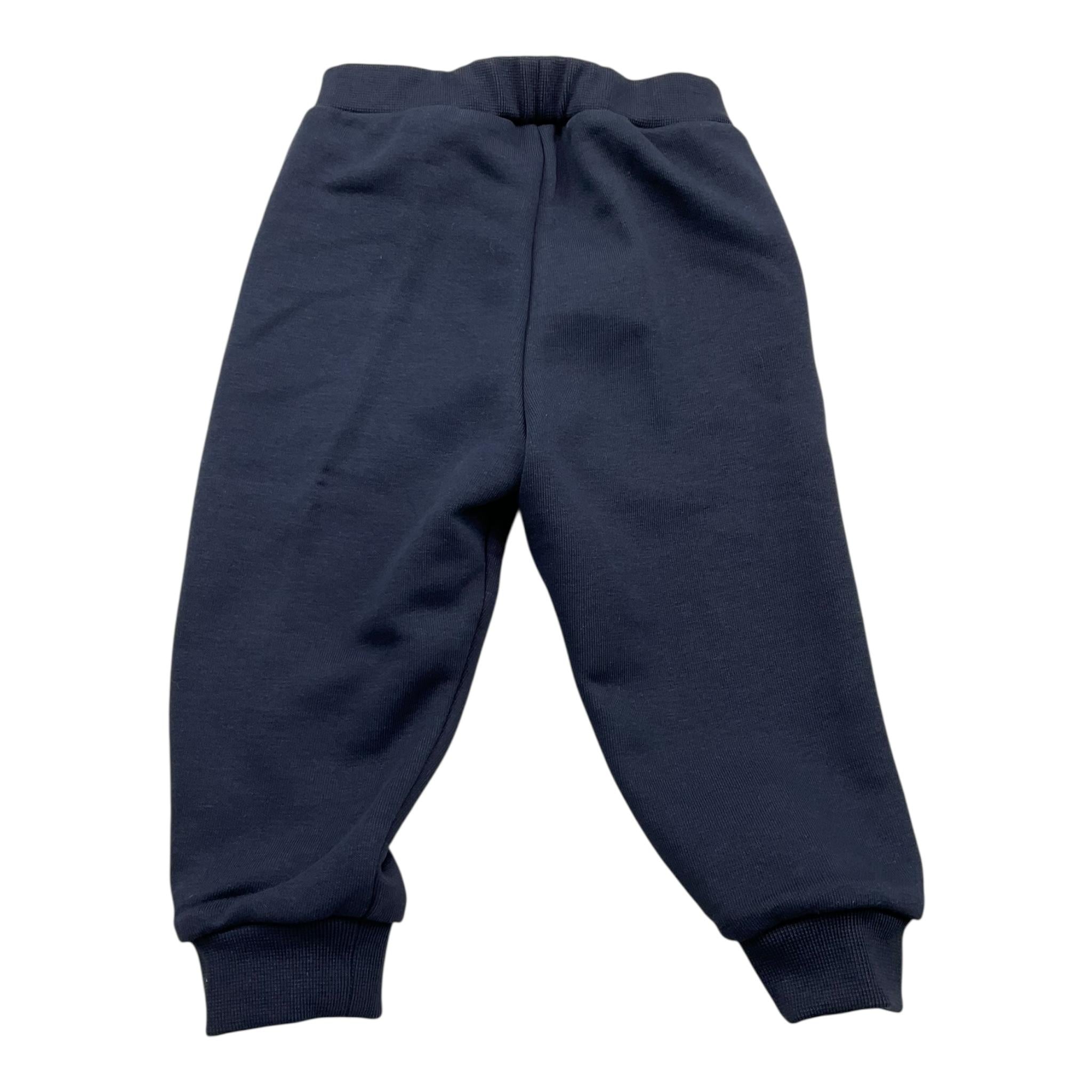 SUNS completo 2 pezzi felpa-pantalone tinta unita Blu per Neonato COMS5303UB BLU SUNS