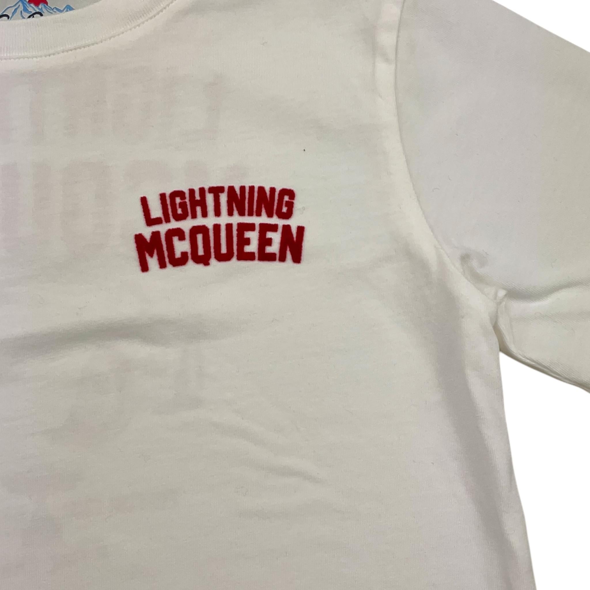 SAINT BARTH t-shirt girocollo tinta unita con stampa Bianco per Bambino LINGHTING BIANCO SAINT BARTH