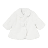 MAYORAL pelliccia tinta unita con bottoni Bianco per Neonata 2451 BIANCO MAYORAL