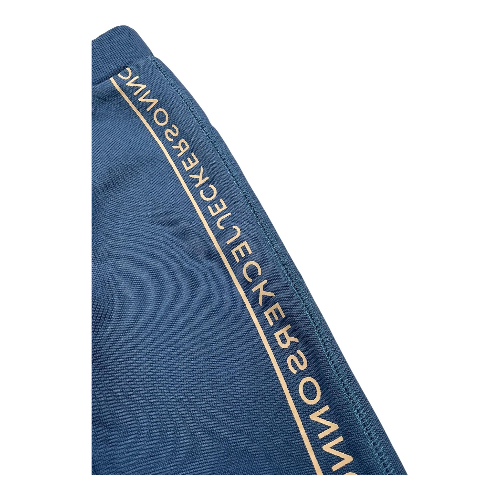 JECKERSON pantalone modello tuta tinta unita con profili logati Blu per Bambino JN3715J BLU JECKERSON