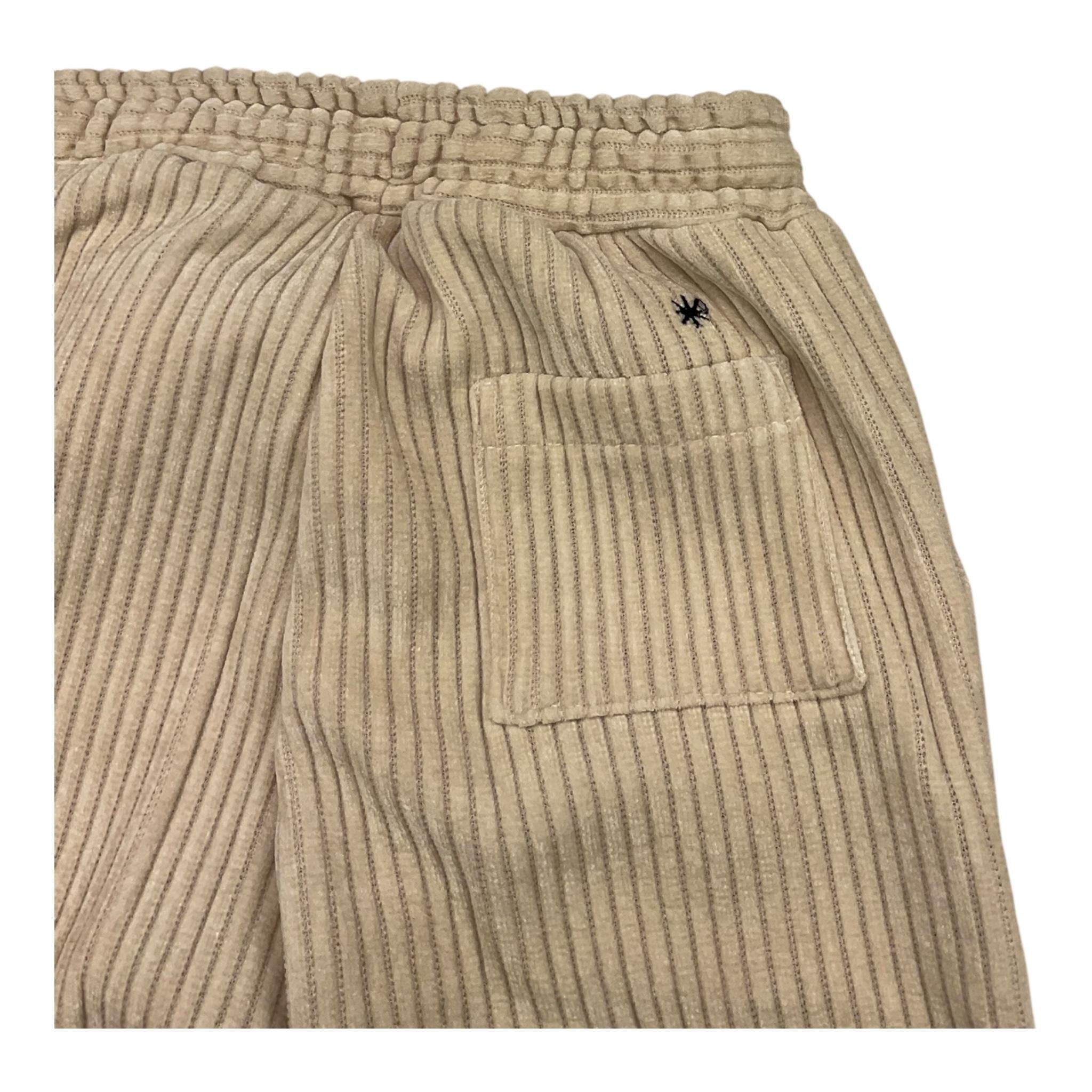 MANUEL RITZ pantalone tinta unita con elastico in vita Beige per Bambino MR2826 BEIGE MANUEL RITZ