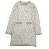 TWINSET abito tinta unita girocollo logato Bianco per Bambina 242GJ3061X BIANCO TWINSET