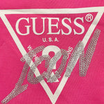 GUESS abito tinta unita girocollo con tulle e coulotte Fuxia per Neonata K4YK09KB8R0XNN FUXIA GUESS